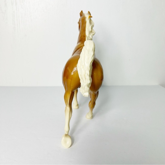 Vintage Breyer Five Gaiter Commander Glossy Palomino Traditional Model #53 early - Picture 6 of 7